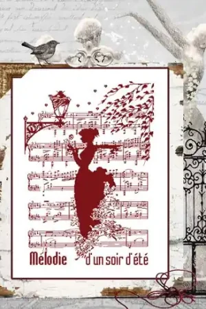 Foglio di punto croce - Melodia di una sera d'estate - Isabelle Haccourt Vautier Sconto