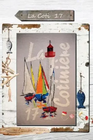 Sconto Foglio di punto croce - La Coti 17 - Isabelle Haccourt Vautier