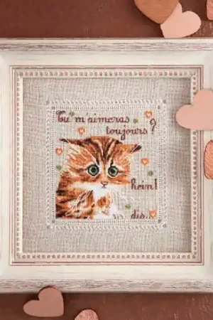 Promozione Foglio di punto croce - Mi amerai sempre? - Isabelle Haccourt Vautier