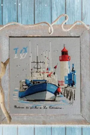 Saldi Foglio di punto croce - Nel porto di La Cotinière - Isabelle Haccourt Vautier