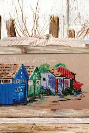 Foglio di punto croce - Il piccolo sentiero - Isabelle Haccourt Vautier Spedito Oggi