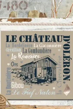 Foglio di punto croce - Le Château d'Oléron 17480 - Isabelle Haccourt Vautier Affare