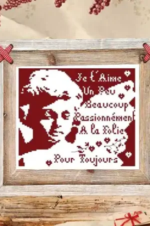 Offerta Limitata Foglio di punto croce - Angelo guardiano - Isabelle Haccourt Vautier