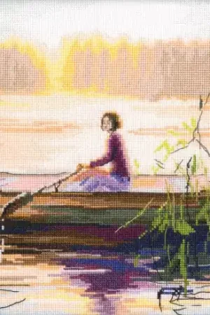 kit ricamo a punto croce - luce del mattino - RTO Scelto Dai Clienti