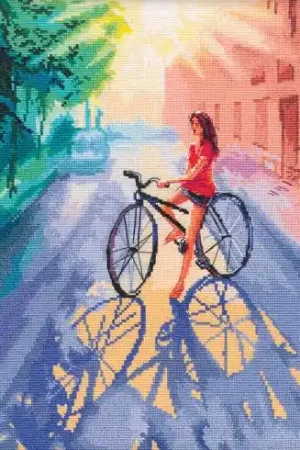 Esclusivo kit ricamo a punto croce - L'estate non va! - RTO