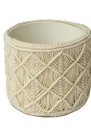 Kit macramè - Fioriera di Boemia - DMC Saldi