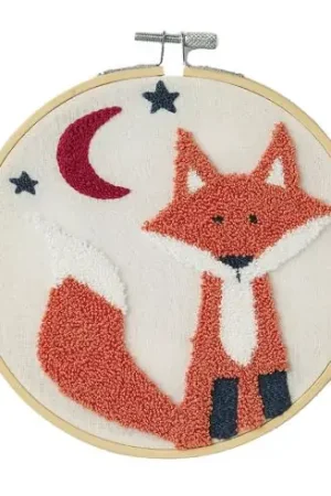 Sconto Kit ago broderie punch - La volpe la volpe - DMC