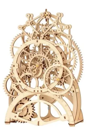 Puzzle meccanico in legno 3D - Orologio a pendolo - ROKR Professionale
