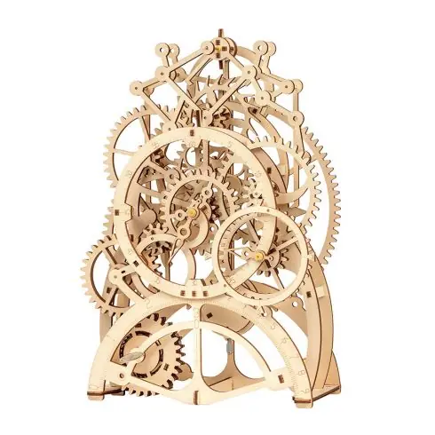 Puzzle meccanico in legno 3D - Orologio a pendolo - ROKR Professionale