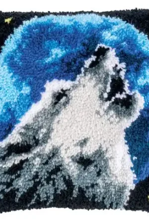 kit cuscini punto smirne - Lupo - Vervaco Popolare