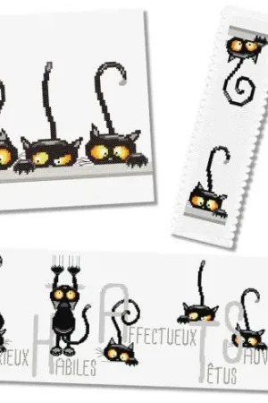 pacchetto creativo per il tempo libero - Insieme i gatti curiosi - Princesse Must-Have