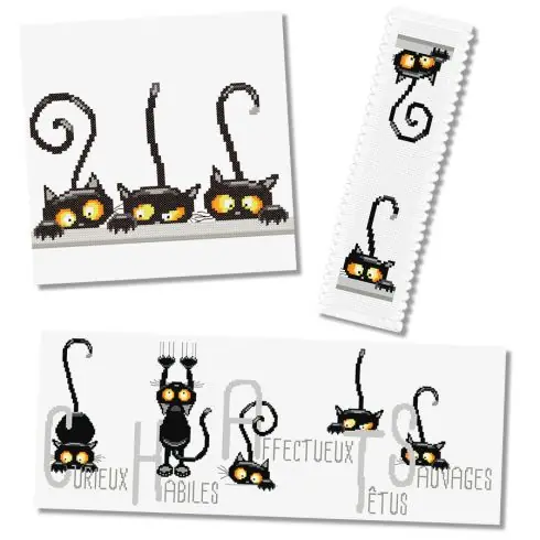 pacchetto creativo per il tempo libero - Insieme i gatti curiosi - Princesse Must-Have