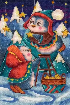 Ultima Occasione kit ricamo a punto croce - cielo stellato - MP Studia