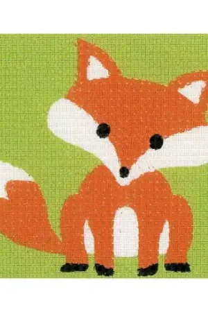 Subito Disponibile Kit di tela per bambini - Volpe - Vervaco