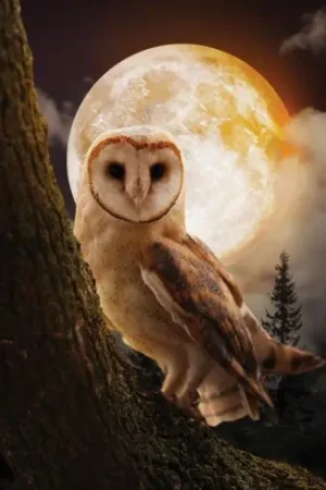 Occasione Kit ricamo diamante - Gufo misterioso - Wizardi