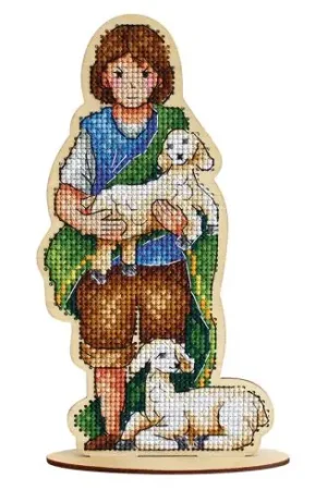 Promo Stagionale Kit supporto per ricamare - Il pastore - MP Studia