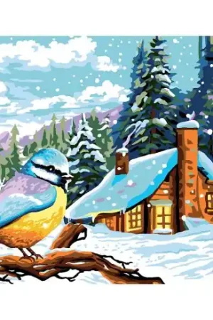 Acquista Ora Canovaccio antico - Cincia in inverno - Luc Créations