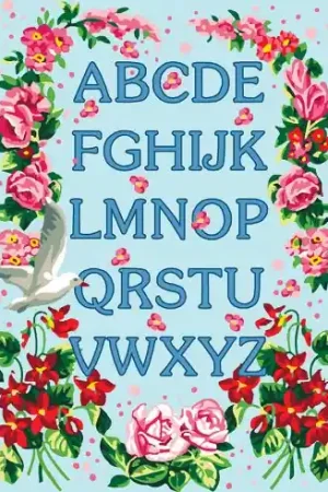 Spedizione Espresso Canovaccio antico - ABC con i fiori - Luc Créations