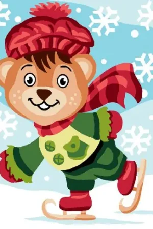 Canovaccio antico - Orsacchiotto di ghiaccio - Luc Créations Pagamento Sicuro