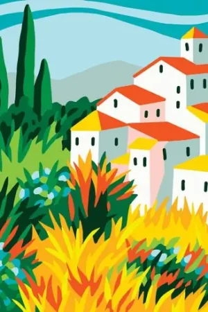 Acquista Ora Canovaccio antico - Villaggio bianco in Andalusia - Collection d'Art