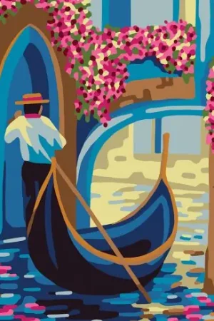 Canovaccio antico - Giro in gondola - Collection d'Art Di Tendenza