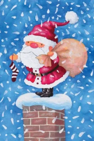 Subito Disponibile Kit ricamo diamante - La vigilia di Natale - Collection d'Art