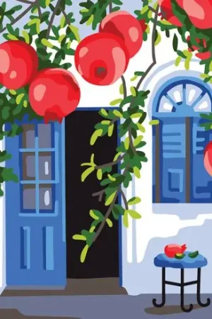 Canovaccio antico - La casa con le persiane blu - Collection d'Art Novità