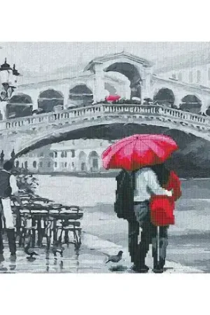 A Buon Prezzo kit ricamo a punto croce - Venezia, la città dell'amore - Nova Sloboda