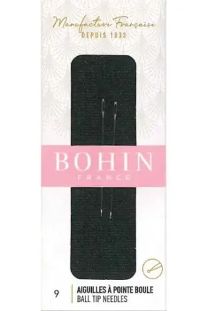 Aghi per tappezzeria - Aghi a punta sferica n°9 - 34 mm - Bohin Economico