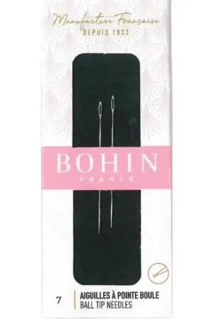 Aghi per tappezzeria - Aghi a punta sferica n°7 - 37 mm - Bohin Bestseller