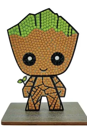 Compra Oggi Stesso statuetta di diamante - Groot - Crystal Art D.I.Y