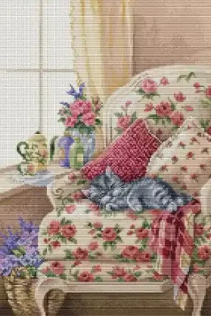 Promo Stagionale kit ricamo a punto croce - Dolci sogni - Luca-S