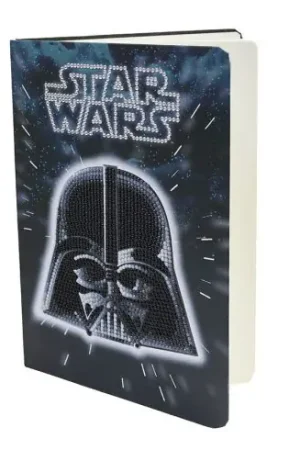 Taccuino da ricamo a diamante - dark vador - Crystal Art D.I.Y Consegna Rapida