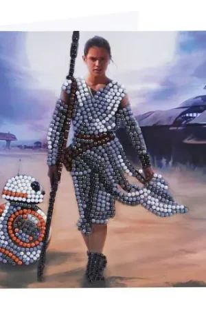 Carta con ricamo a diamante - Rey - Crystal Art D.I.Y Solo Oggi