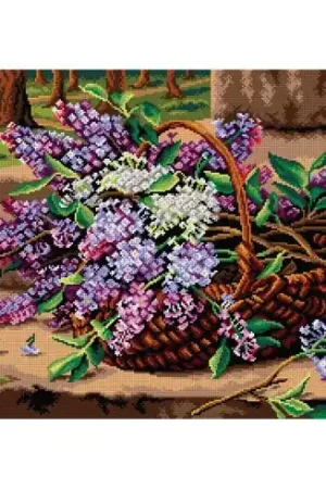 Bestseller Canovaccio antico - Natura morta con lillà - Orchidéa