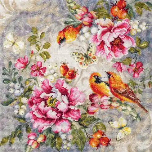 kit ricamo a punto croce - Sinfonia d'estate - Magic Needle Must-Have