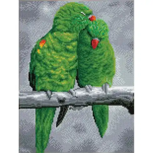 Kit ricamo diamante - Persico coccoloso - Diamond Dotz Prezzo Basso