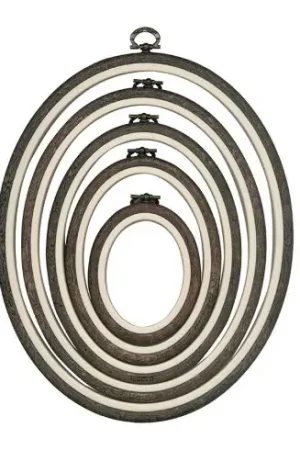 Telaio da ricamare - Telao in plastica ovale - Nurge A Buon Prezzo