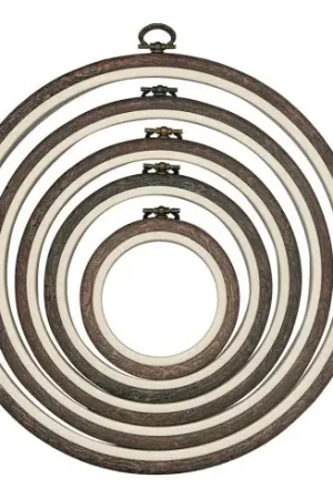 Telaio da ricamare - Telao in plastica rotondo - Nurge Ultimissimo Modello