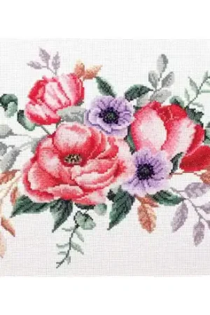 Scelto Dai Clienti kit ricamo a punto croce - Bouquet elegante - Ladybird