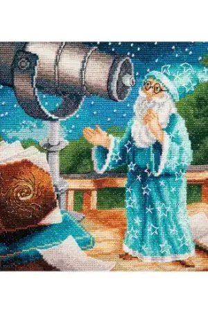 Miglior Prezzo kit ricamo a punto croce - L'enigma del saggio - Charivna Mit