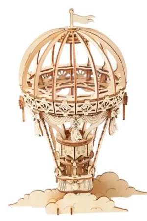 Puzzle in legno 3D - Mongolfiera - ROKR Occasione Imperdibile