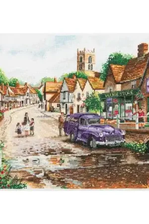 Economico kit ricamo a punto croce - Consegna di benvenuto - Anchor