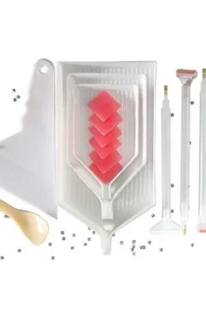 Bestseller Accessori Diamante - Kit di accessori per il ricamo a diamante - Diamond Dotz Freestyle