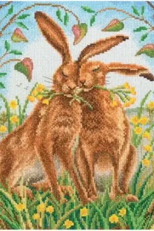 Occasione kit ricamo a punto croce - Quando arriva la primavera - RTO