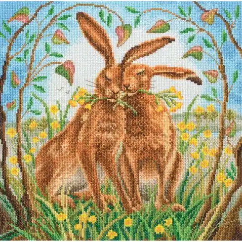 Occasione kit ricamo a punto croce - Quando arriva la primavera - RTO