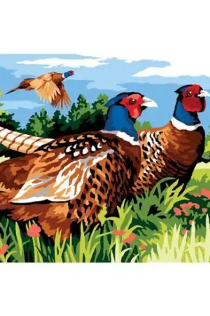 A Buon Prezzo Canovaccio antico - I fagiani - Margot de Paris