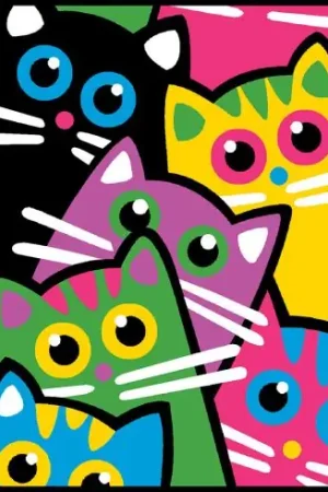 Solo Oggi Kit di tela per bambini - Gatti nascosti - Margot de Paris