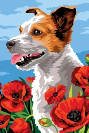 Esclusivo Canovaccio antico - Nei papaveri - SEG de Paris