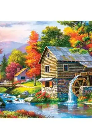 Offerta Limitata puzzle - Vecchio mulino - 500 pezzi - Castorland